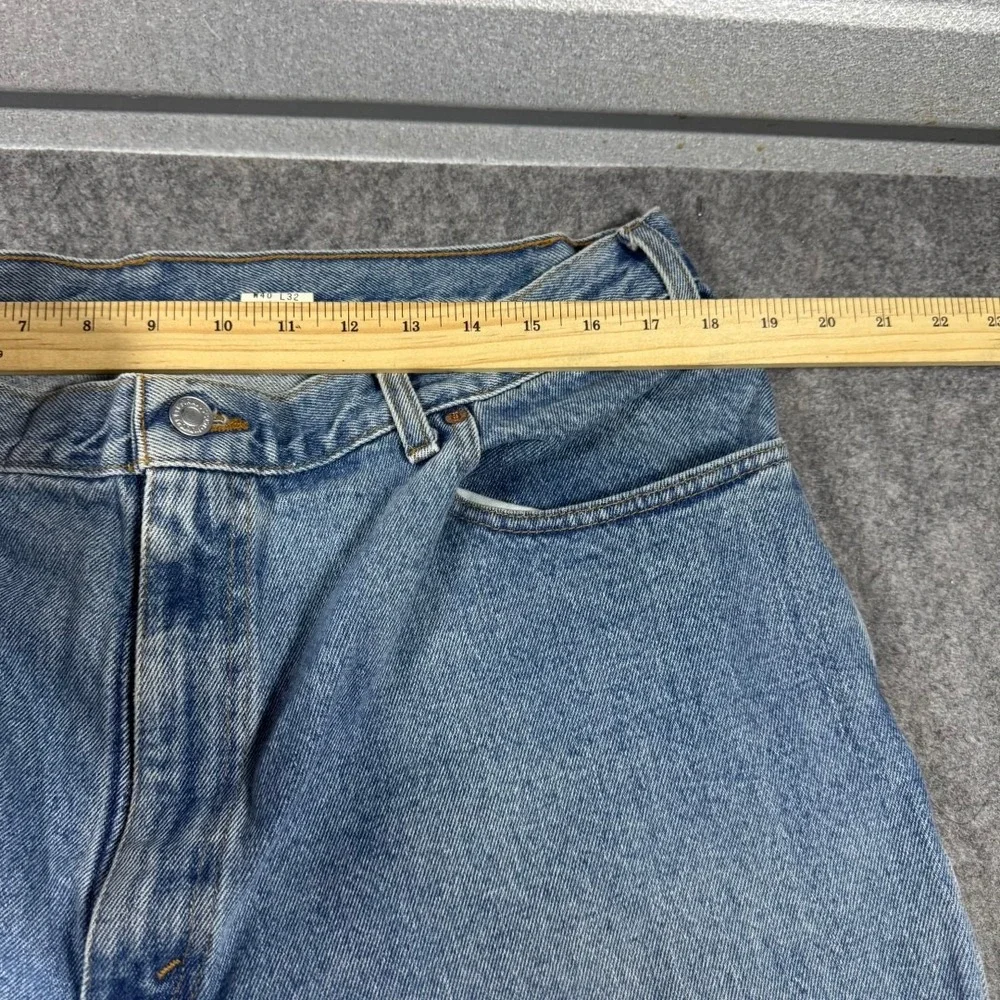 Vintage Levis 560‎ Mens 36x30 Loose Fit Tapered Leg Blue Jeans Made in USA 90s